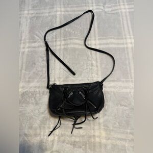 Black Rebecca Minkoff crossbody purse